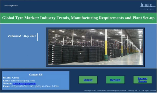 Tyre Market | Price, Manufacturing Plant Report