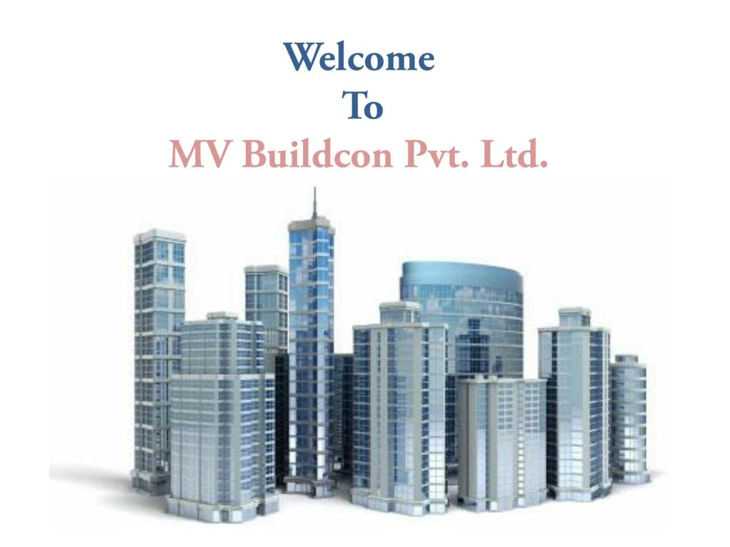 welcome to mv buildcon pvt ltd