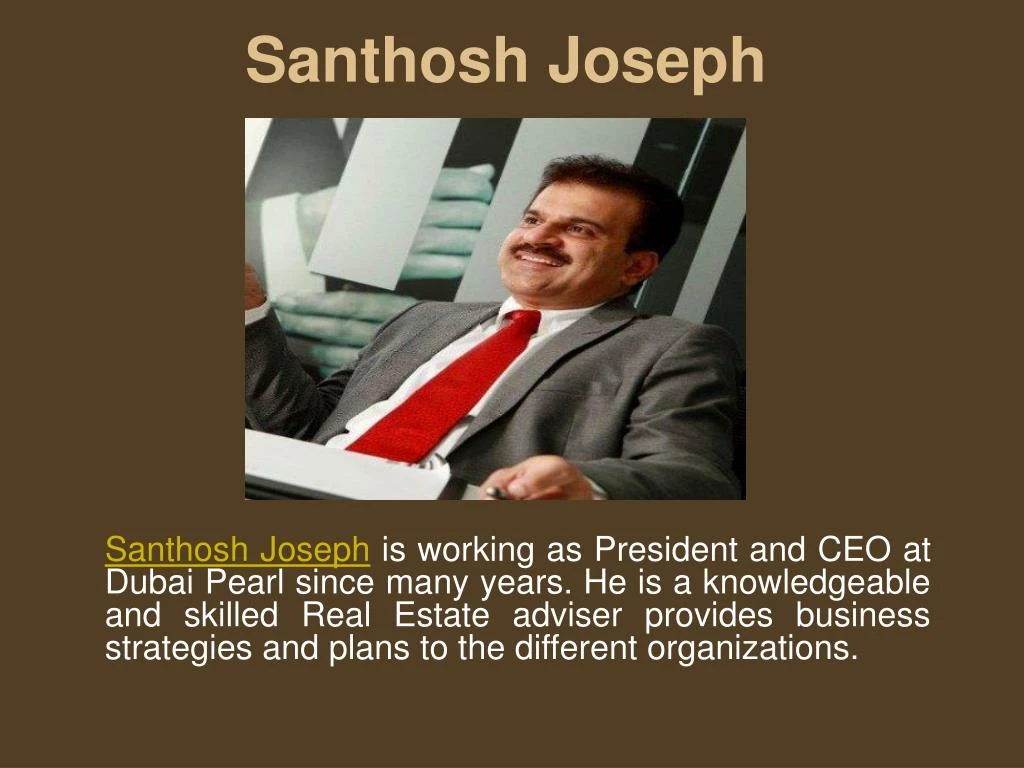 santhosh joseph