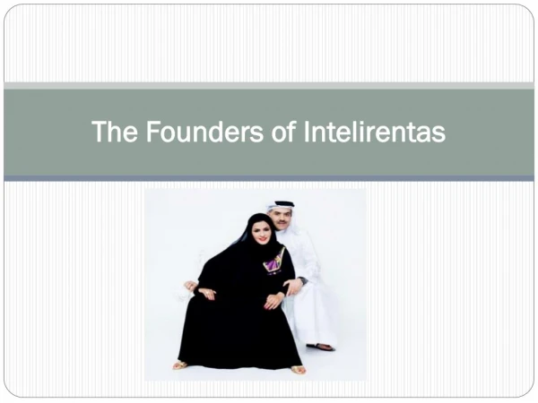 The Founders of Intelirentas