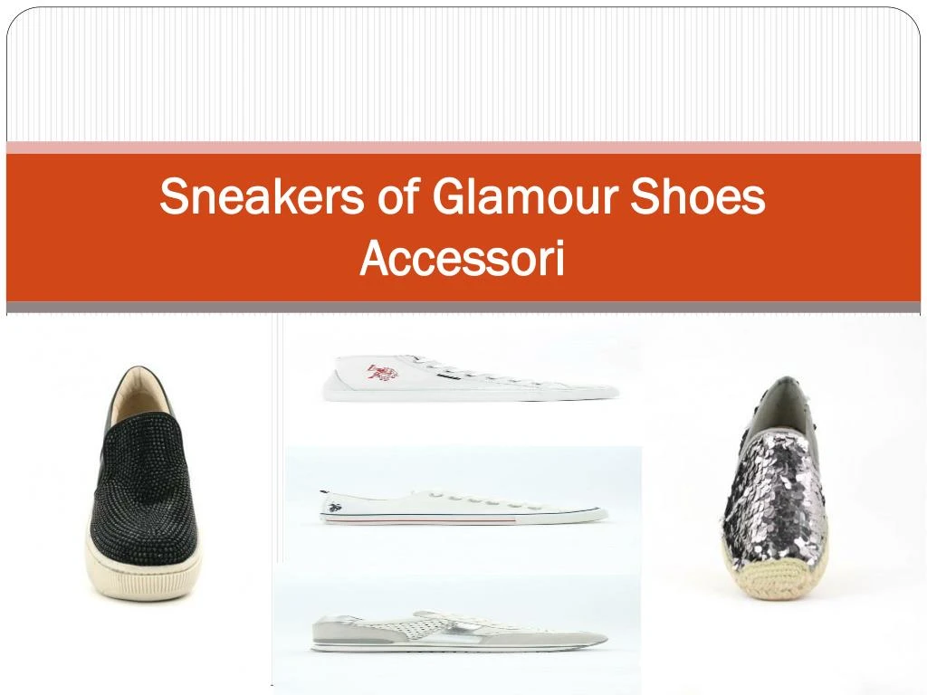 sneakers of glamour shoes accessori