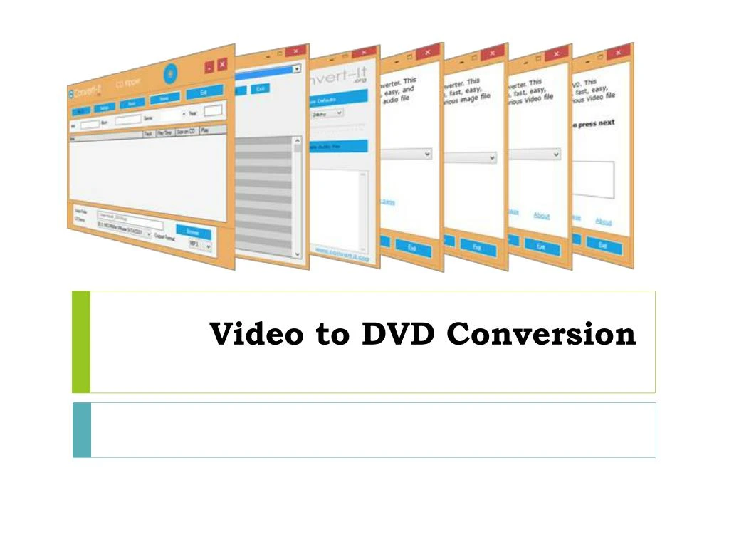 video to dvd conversion
