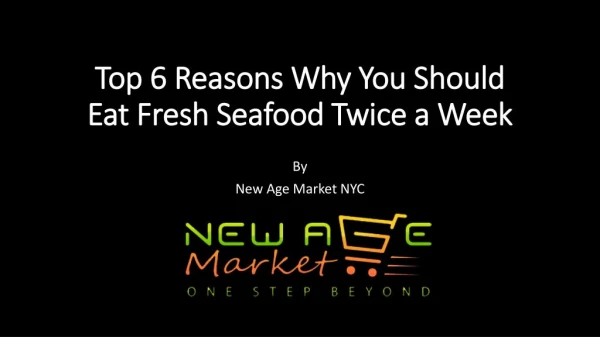 Top 6 Reasons Why You Should Eat Fresh Seafood Twice a Week