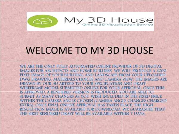 3D Building Renderings-Drastic Invention for Architects and Homebuyers