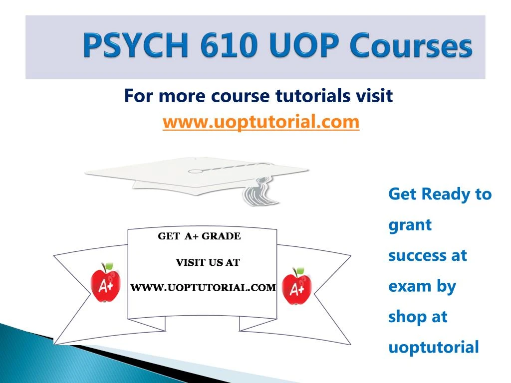 psych 610 uop courses