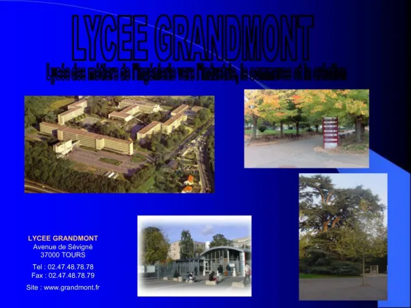 LYCEE GRANDMONT