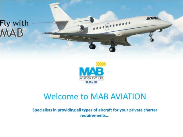 Air Charter Services In India At Cost Effective Rates