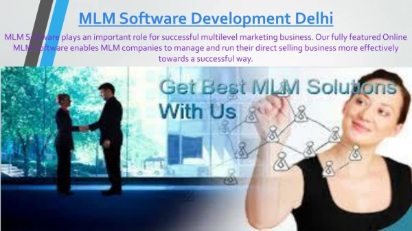 mlm software development Delhi
