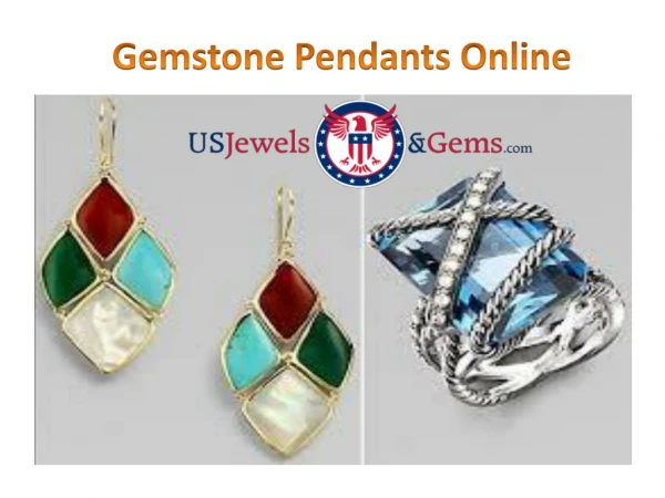 Gemstone Pendants Online