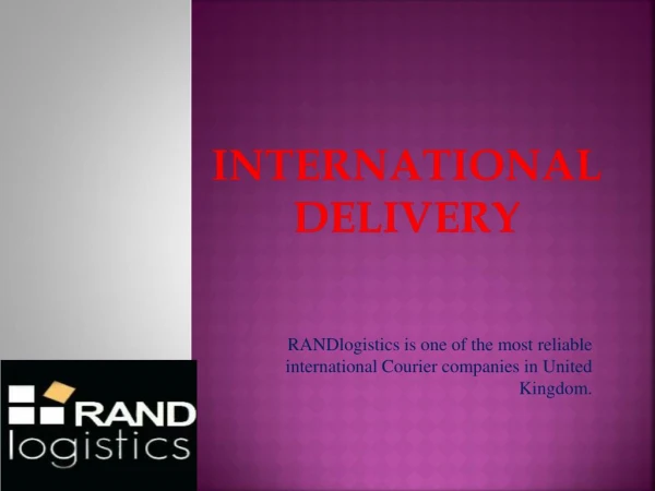 International collection & cheap parcel delivery needs