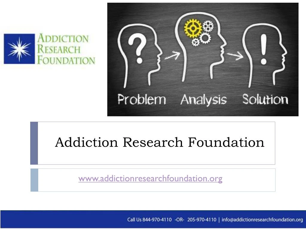 addiction research foundation