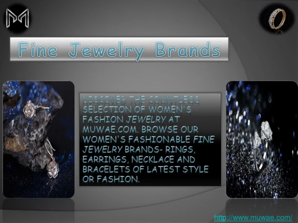#Fine Jewelry Brands