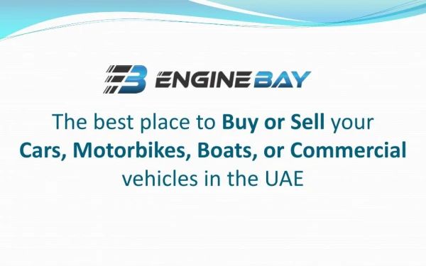 Buy and Sell Used Vehicles in Dubai