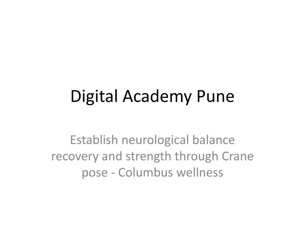 digital academy pune