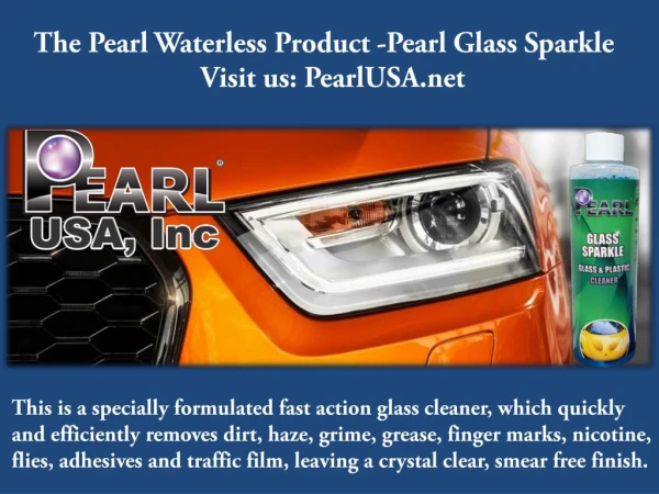The Pearl Waterless Product -Pearl Glass Sparkle