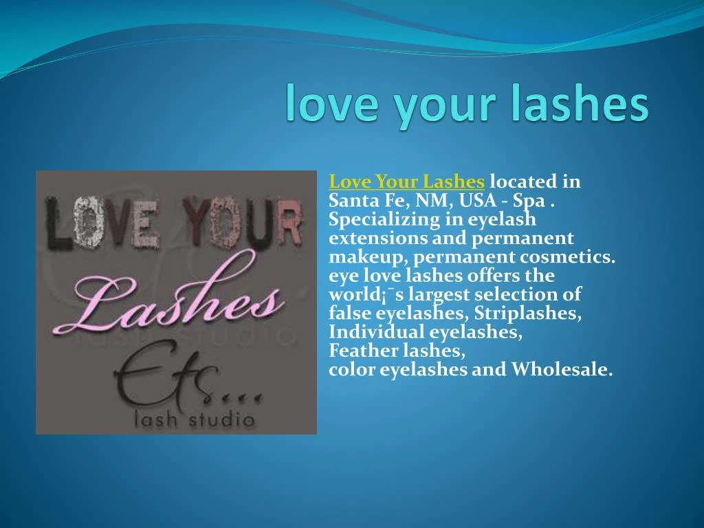 love your lashes