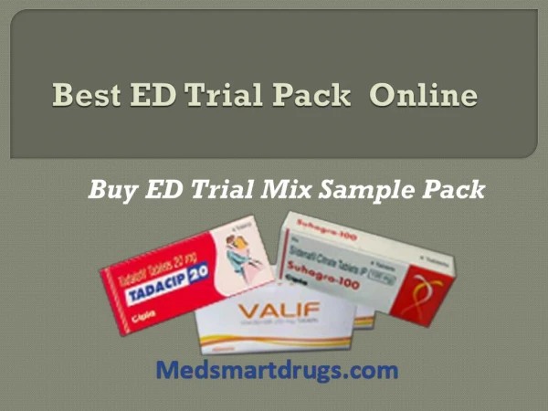 Buy ED Trial Mix Sample Pack