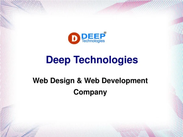 website design & webs development company in india