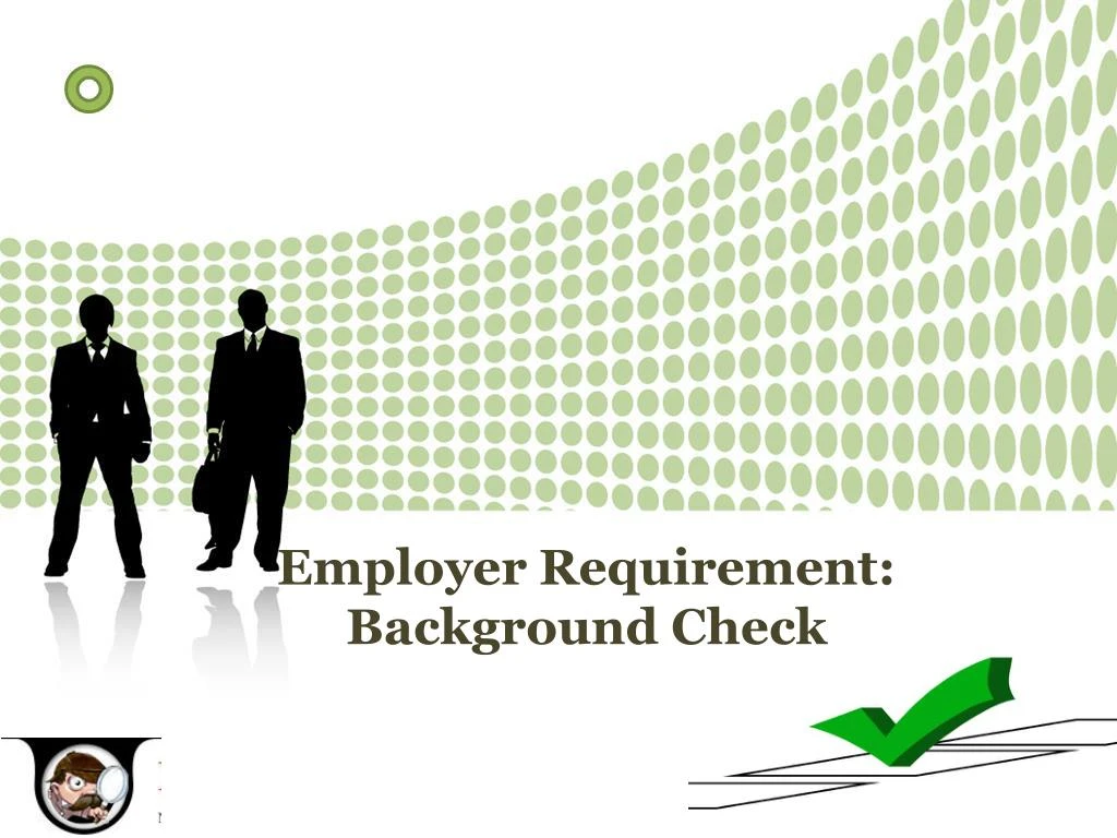 employer requirement background check