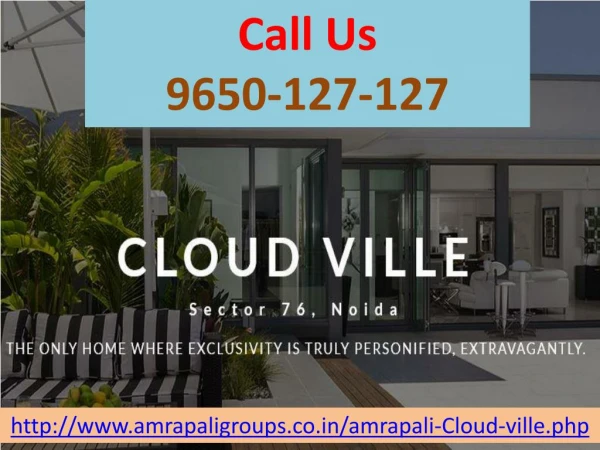 Amrapali Cloud Ville Luxurious Apartment