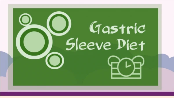 Gastric Sleeve Diet