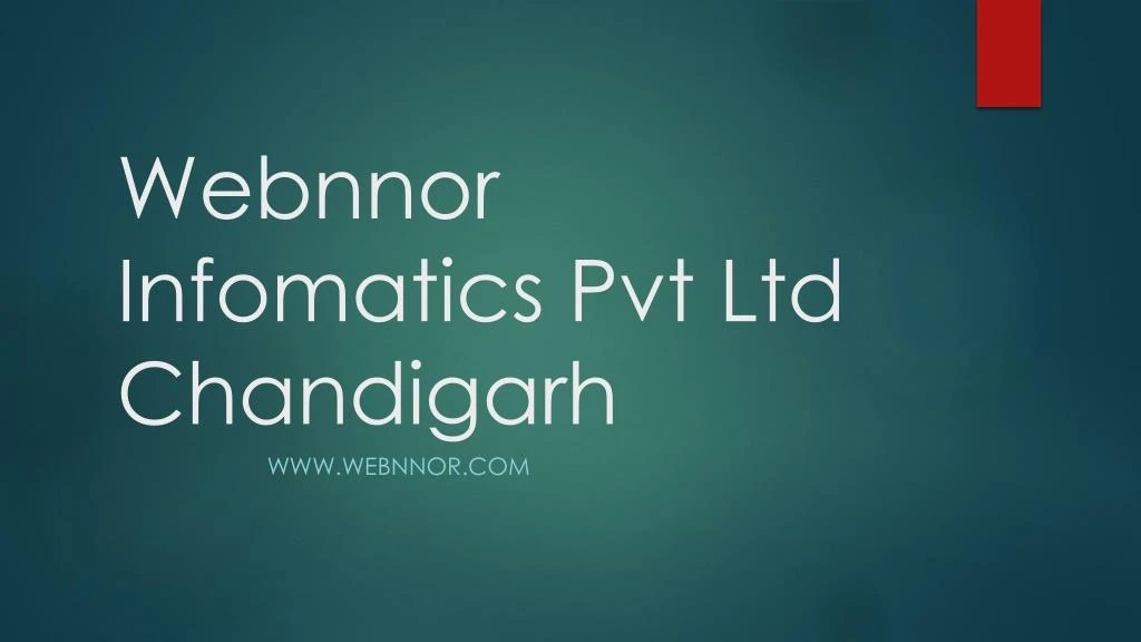 webnnor infomatics pvt ltd chandigarh