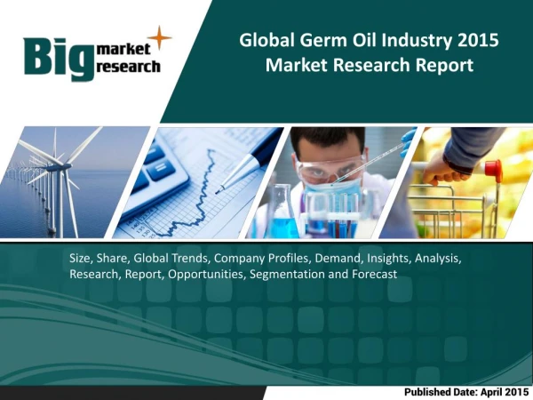 Global Germ Oil Industry- product price, profit, capacity, production, capacity utilization, supply, demand and industry