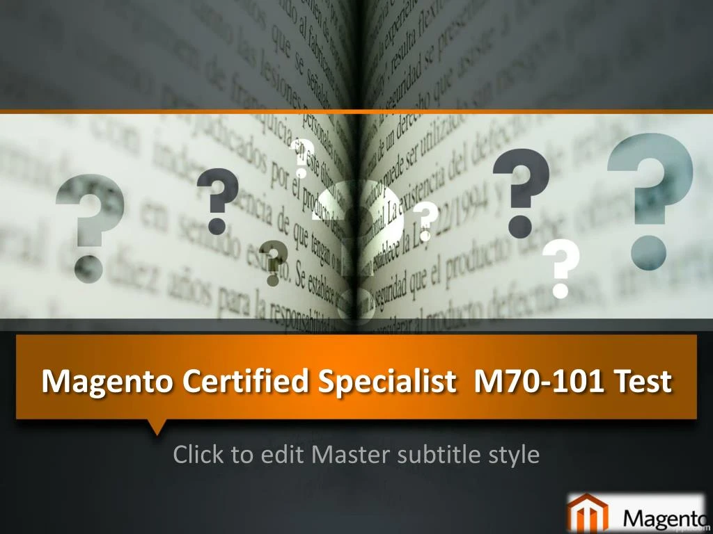 magento certified specialist m70 101 test
