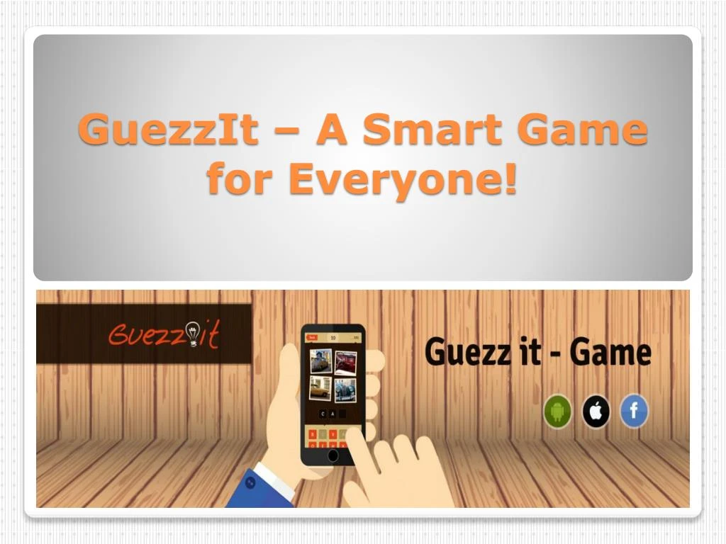 guezzit a smart game for everyone