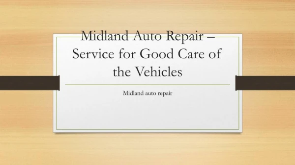 auto repair Midland Texas