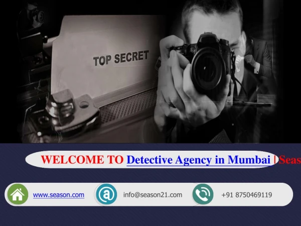 Detective Agency in Mumbai | Season21.com