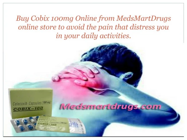 Coxib 100mg - Effective Pill To Treat Inflammation And Pain