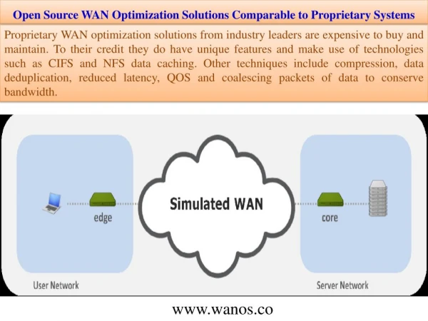 Open Source WAN Optimization Solutions Comparable to Proprietary Systems