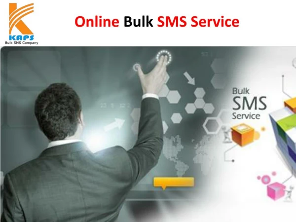 Online bulk sms service