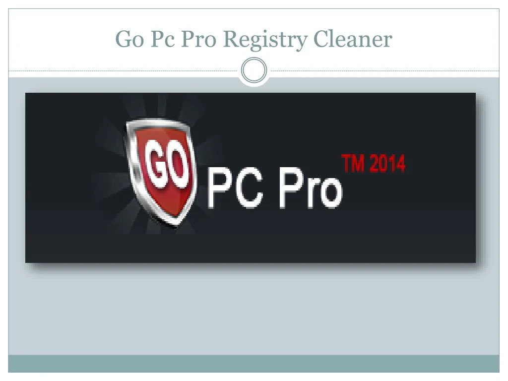 go pc pro registry cleaner