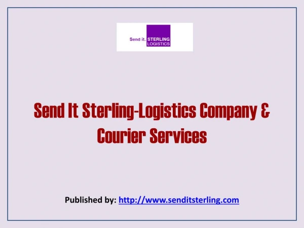 Send It Sterling-Logistics Company & Courier Services