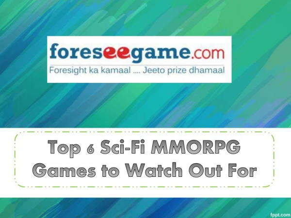 Top 6 sci-fi MMORPG Games to watch Out For