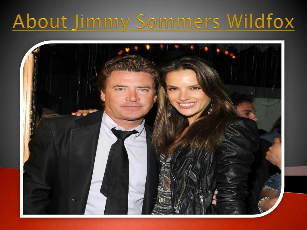 about jimmy sommers wildfox