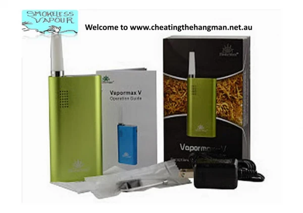 Excellent price with free warranty vaporizer sell at Cheating the Hangman