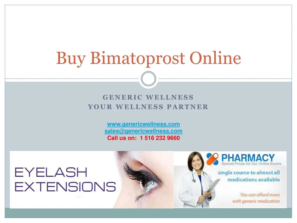 buy bimatoprost online