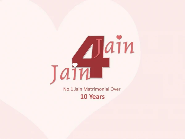 Find Yourself a Jain Life Partner