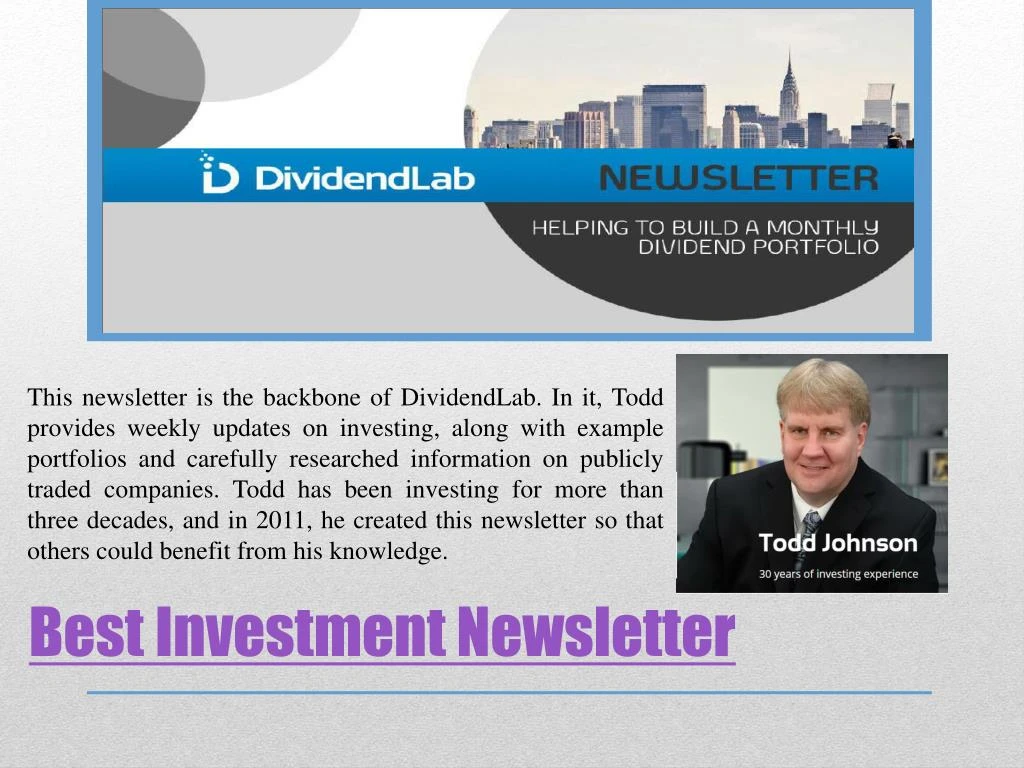 best investment newsletter