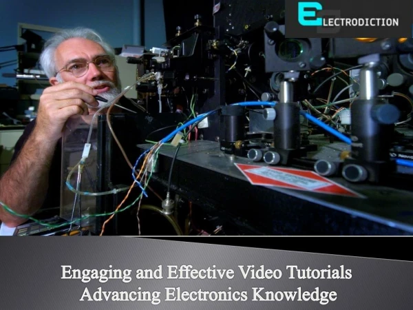 The Fun of Electronics learning through Online Video Tutorials