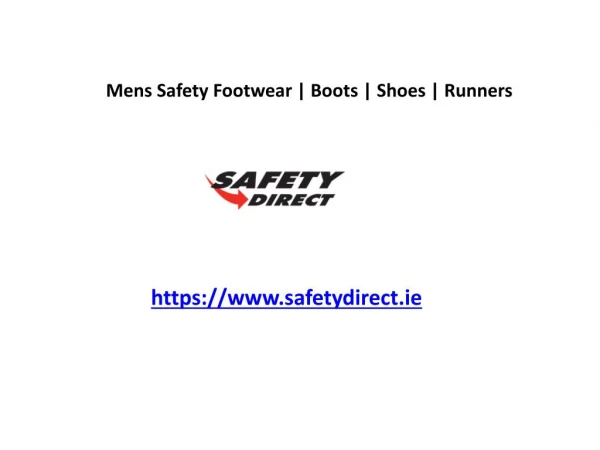Mens Safety Footwear | Boots | Shoes | Runners