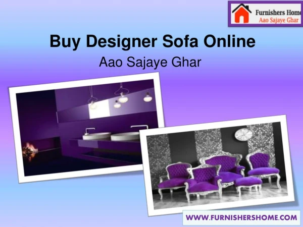 Buy Designer Sofa Online
