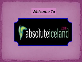 Book Adventure Holiday Packages in Iceland - slide 1