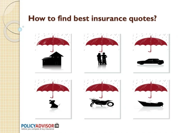 How to find best insurance quotes