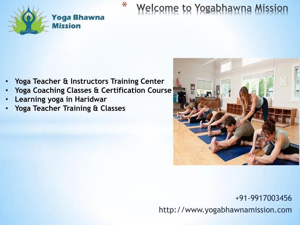 welcome to yogabhawna mission