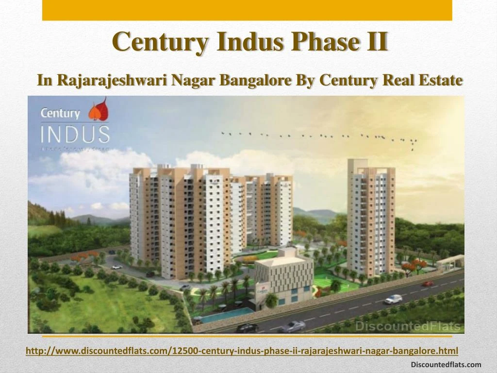 century indus phase ii in rajarajeshwari nagar bangalore by century real estate