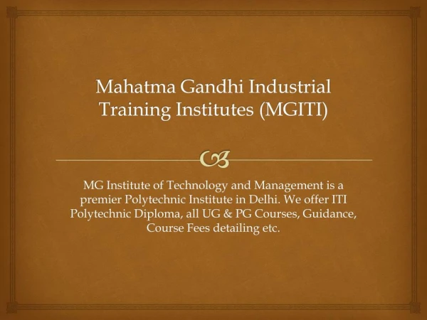 ITI Diploma Courses After 10th, 12th in Delhi